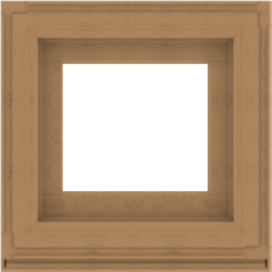 WDMA 24x24 (23.5 x 23.5 inch) Composite Wood Aluminum-Clad Picture Window without Grids-1