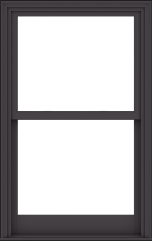 WDMA 36x57 (35.5 x 56.5 inch)  Aluminum Single Hung Double Hung Window without Grids-3