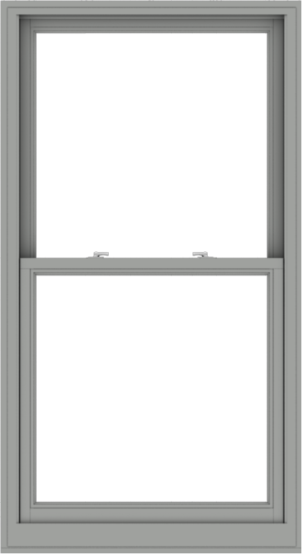 WDMA 36x66 (35.5 x 65.5 inch)  Aluminum Single Double Hung Window without Grids-1