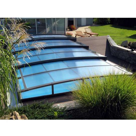 WDMA aluminium retractable swimming pool covers