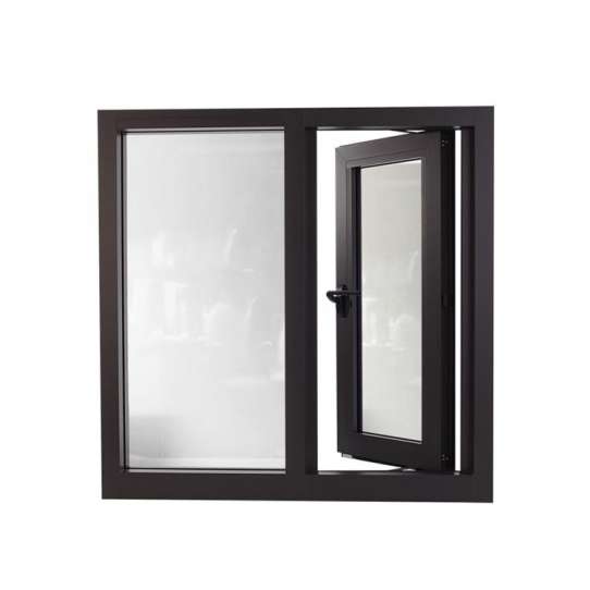 WDMA Wood Texture Aluminum Window