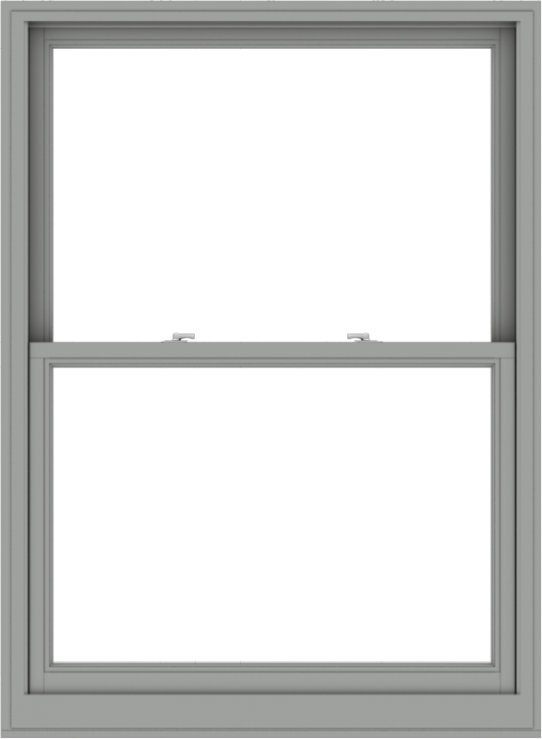 WDMA 44x60 (43.5 x 59.5 inch)  Aluminum Single Double Hung Window without Grids-1