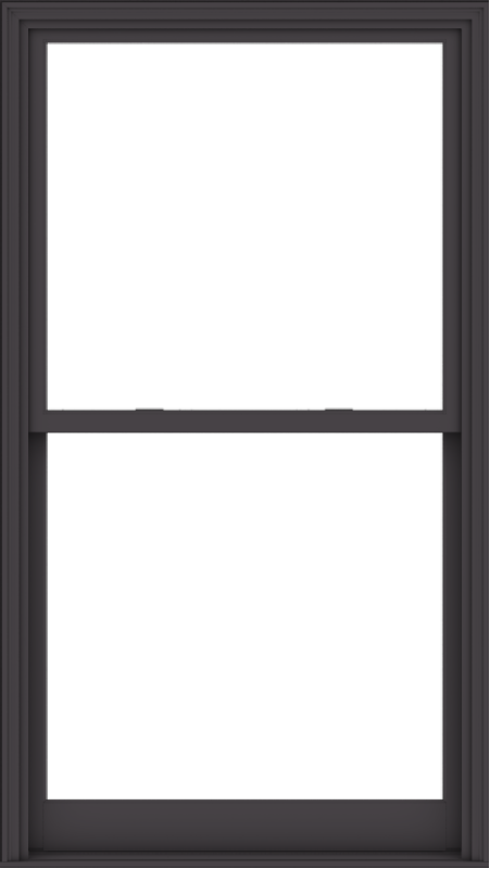 WDMA 44x78 (43.5 x 77.5 inch)  Aluminum Single Hung Double Hung Window without Grids-3