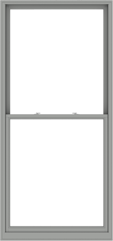 WDMA 48x102 (47.5 x 101.5 inch)  Aluminum Single Double Hung Window without Grids-1
