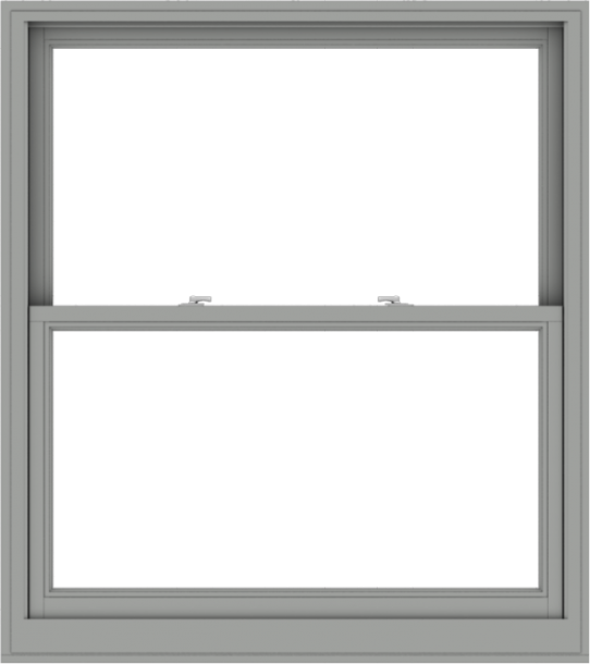 WDMA 48x54 (47.5 x 53.5 inch)  Aluminum Single Double Hung Window without Grids-1