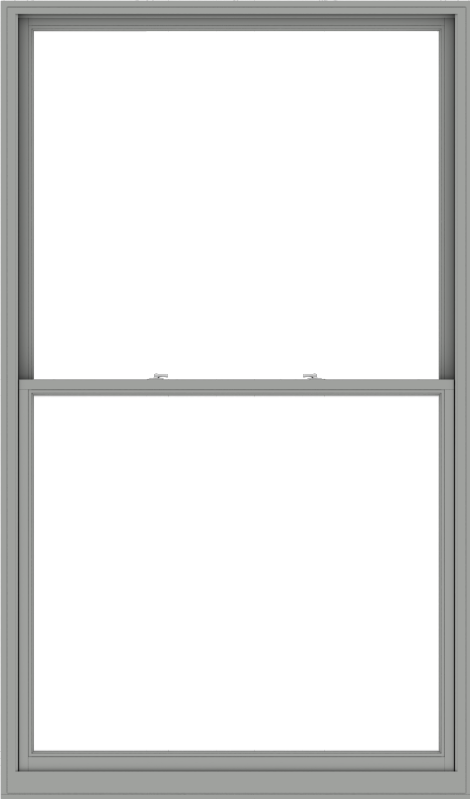 WDMA 60x102 (59.5 x 101.5 inch)  Aluminum Single Double Hung Window without Grids-1