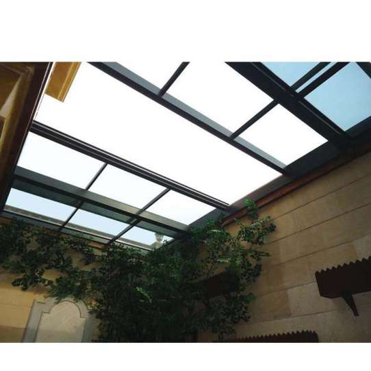 China WDMA Aluminium Shatterproof And Hurricane Proof Sliding Roof Skylight Window For House Balcony Price List