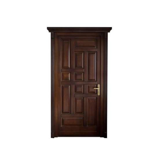 China WDMA solid wood panel door