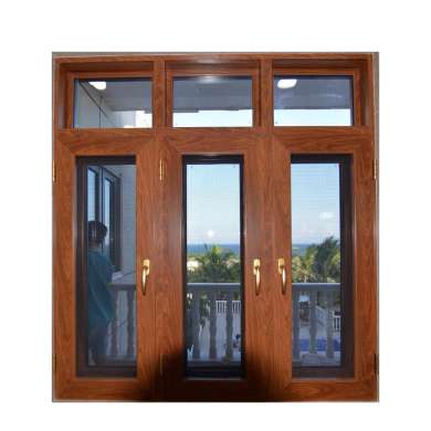 WDMA Analog Church Aluminum Windows And Doors With Grill Design Dubai