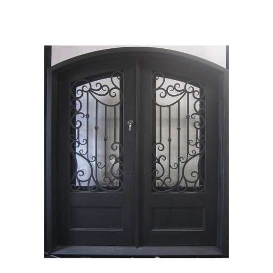 China WDMA front door iron wrought prices