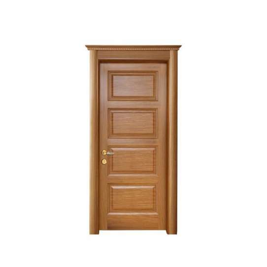 China WDMA Carved Exterior Double Leaf Wooden Entry Doors Design Direct by China