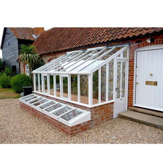 China WDMA Cheap Price Of Aluminum Prefabricated Conservatory Glass House For Sell