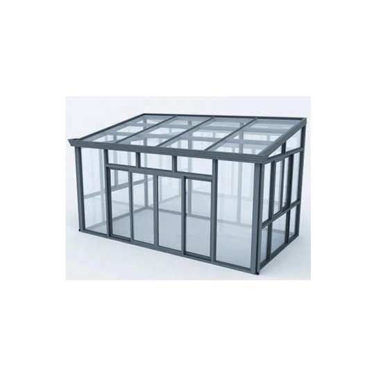 China WDMA Prefabricated Glass House
