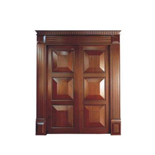 China WDMA Main Double Door Wooden
