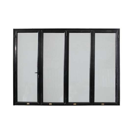 WDMA China Market Australia Standard Aluminum Glass Accordion Doors