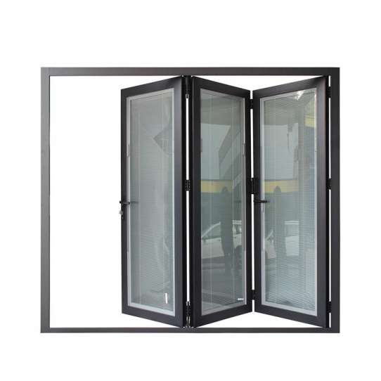 China WDMA China Market Australia Standard Aluminum Glass Accordion Doors
