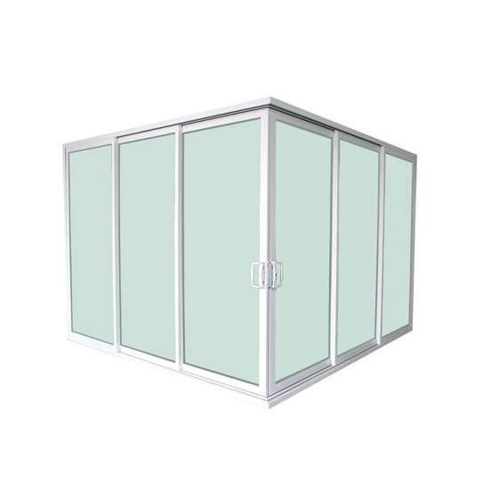 WDMA 3 panel sliding patio door price Aluminium Sliding Doors