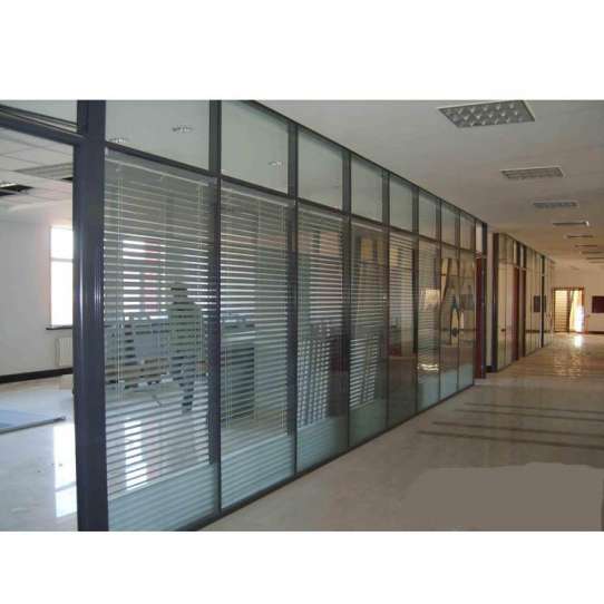 WDMA cost of glass partition wall Aluminum office partition