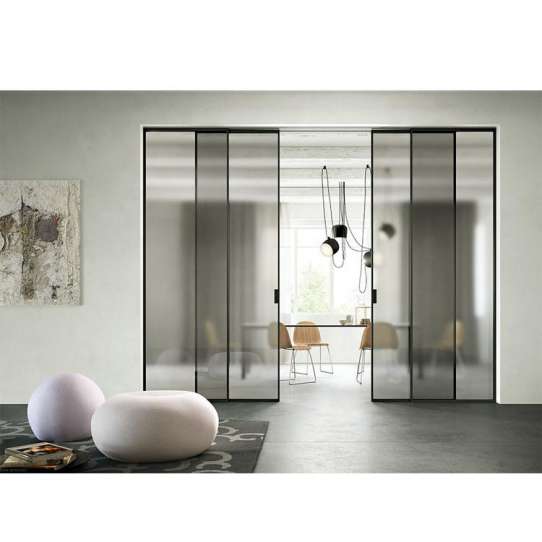 WDMA Elegant Exterior Aluminium Sliding Doors And Window Design Slim Frame Within Large Glass Sliding Doors Designs Home