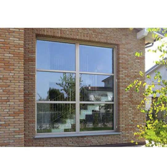 China WDMA single glazed window Aluminum Fixed Window