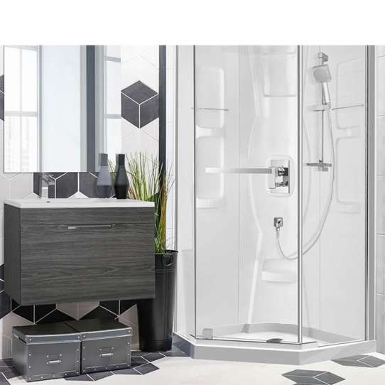 WDMA Glass Shower Cabin Shower Door Shower Enclosure
