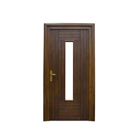 China WDMA Indonesia Safety Wooden Door Design Manufactured by China