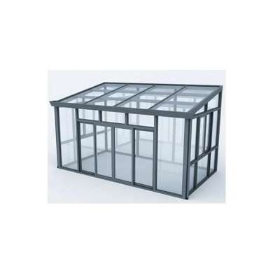 WDMA Laminated Safety Glass Villa And Garden House Aluminum Sunroom