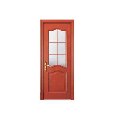 WDMA Light White Color Custom Interior Solid All Roswood Wood Door And Window Design For Houses Residential
