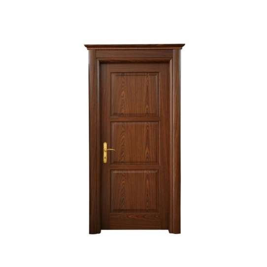 China WDMA main door wood carving design Wooden doors