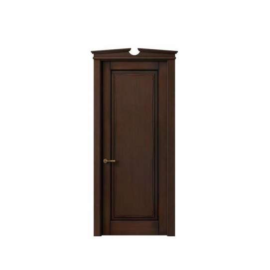 China WDMA MDF flush solid wood door Wooden doors