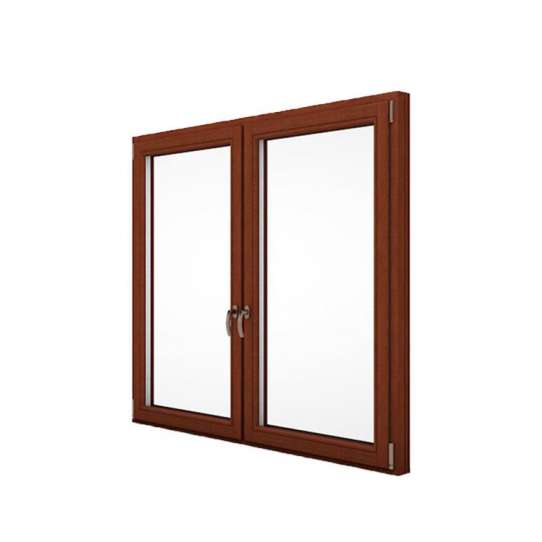 China WDMA alu wood windows Aluminum Casement Window