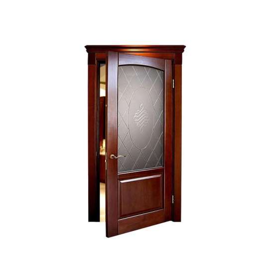 China WDMA wooden door with dragon carved Wooden doors