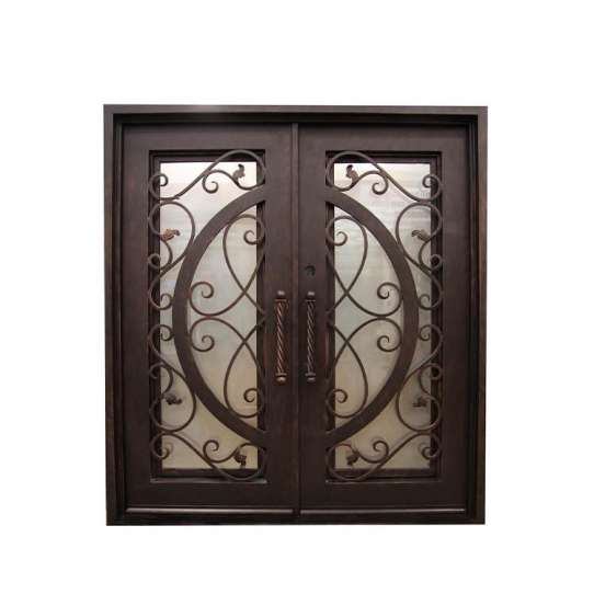 China WDMA interior wrought iron door