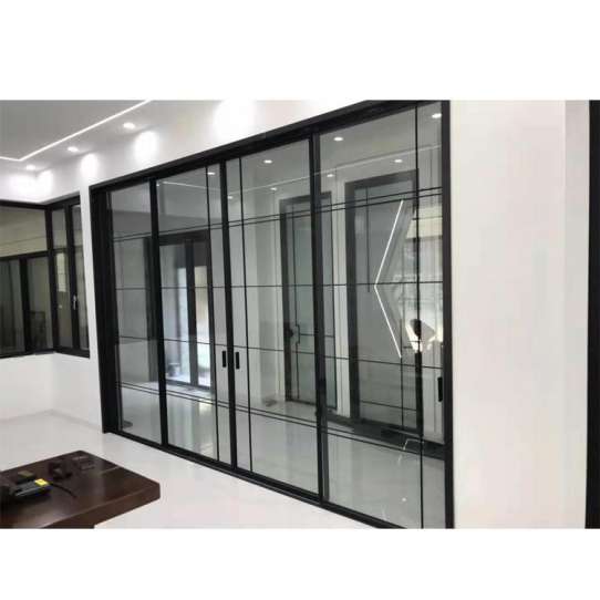 China WDMA soundproof interior sliding door room dividers Aluminum Sliding Doors