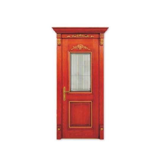 China WDMA Solid Wood Front Door With Production Linemodel