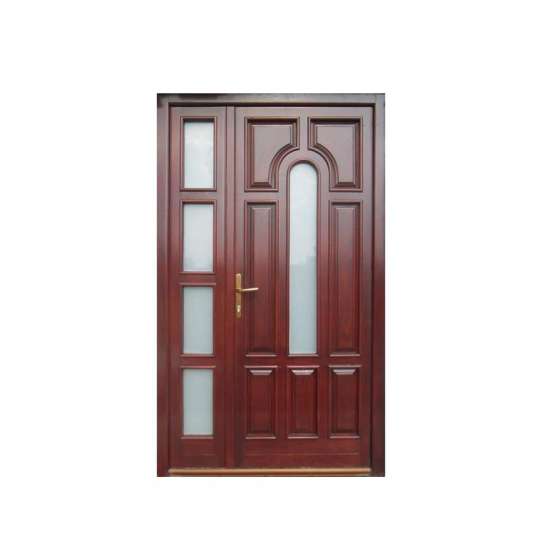 WDMA Turkish Door With Beveled Glass Wood Doors