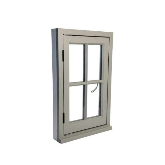 China WDMA Wholesale Single Glass Pane Aluminium Thermal Thermally Broken Casement Window And Door With Internal Blinds And Grill Design Ph